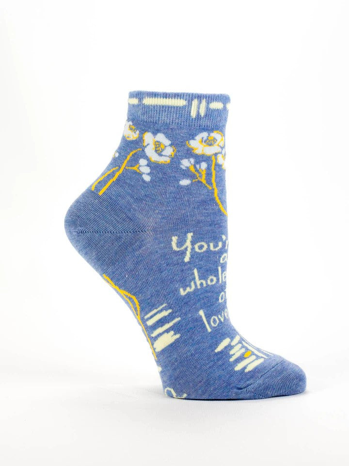 Women's Ankle Socks - You're A Whole Lot Of Lovely