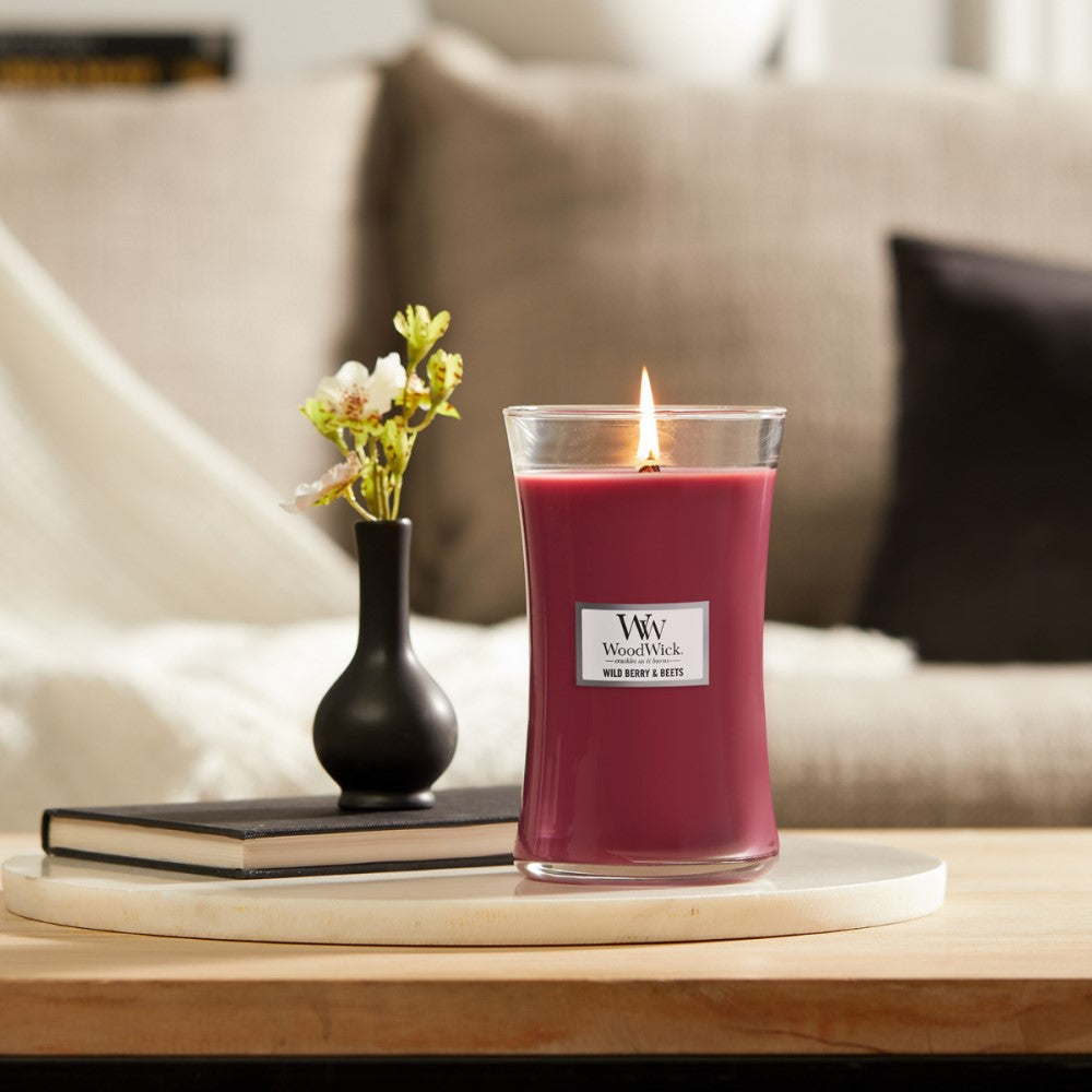 Woodwick Wild Berry & Beets Large Canlde