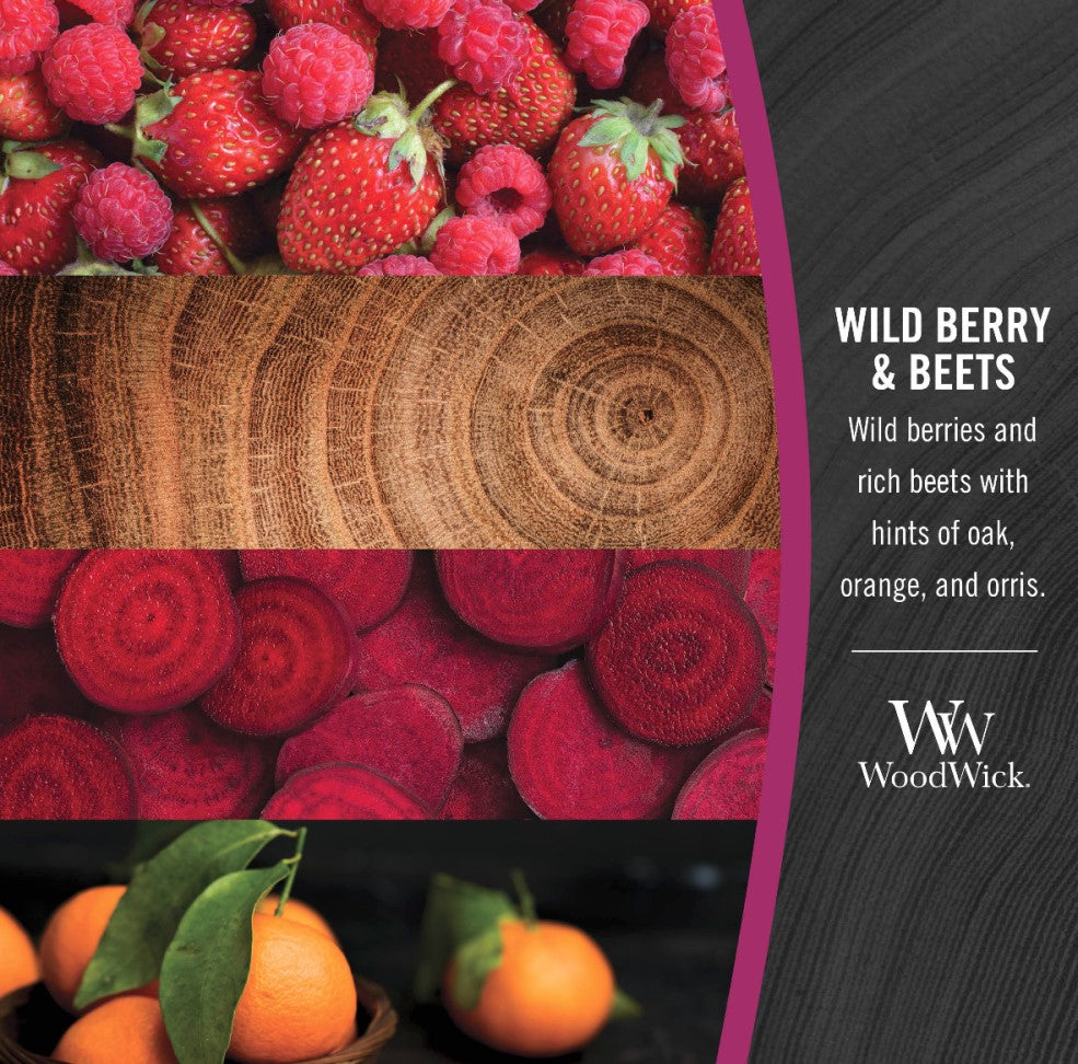Woodwick Wild Berry & Beets Wax Melts