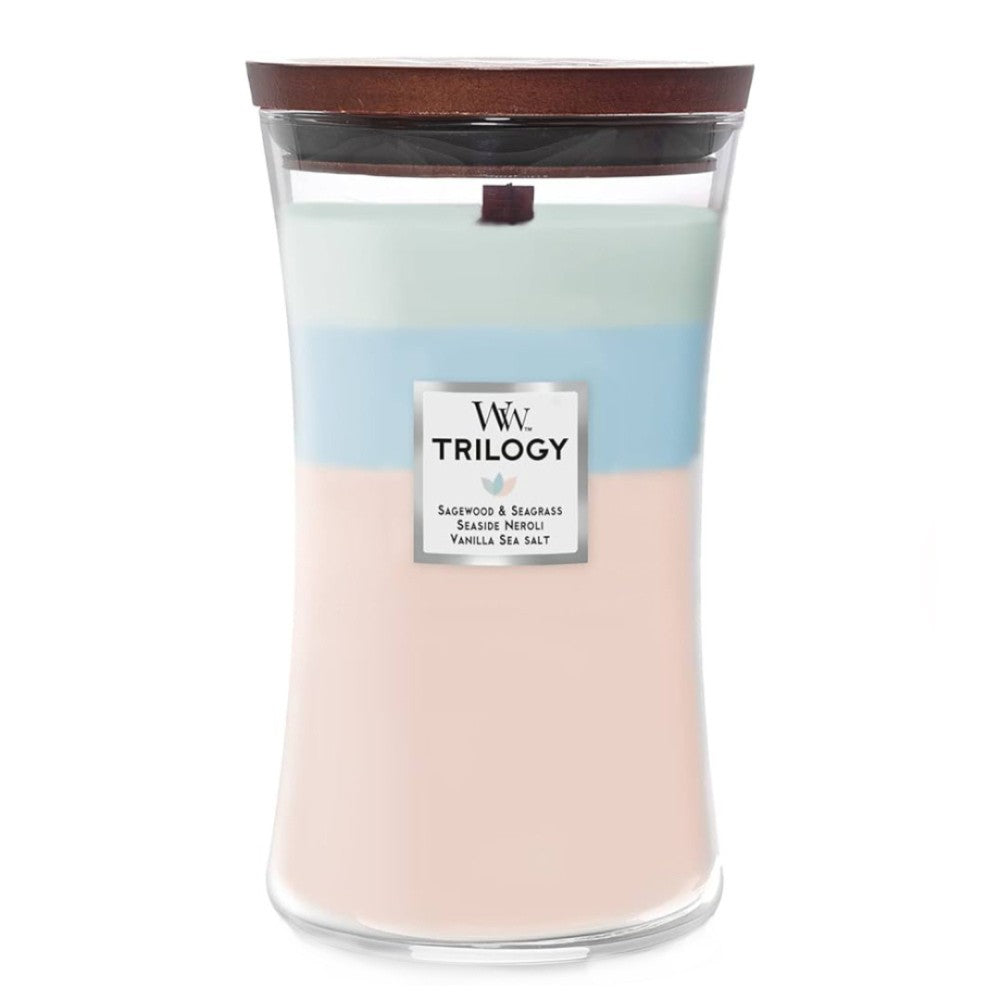 Woodwick Large Candle - Oceanic Trilogy