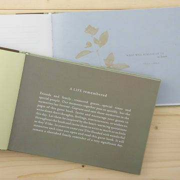 A Life Remembered Guest Book