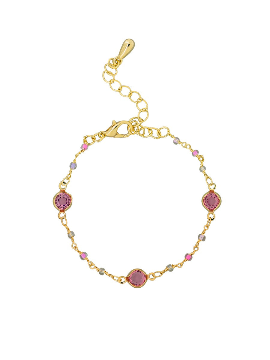 Pink Crystal Kate Bracelet - Tiger Tree