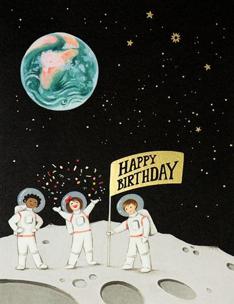Card - Astronauts Birthday
