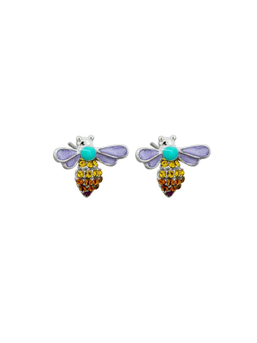 Tiger Tree - Multi Busy Bee Earrings