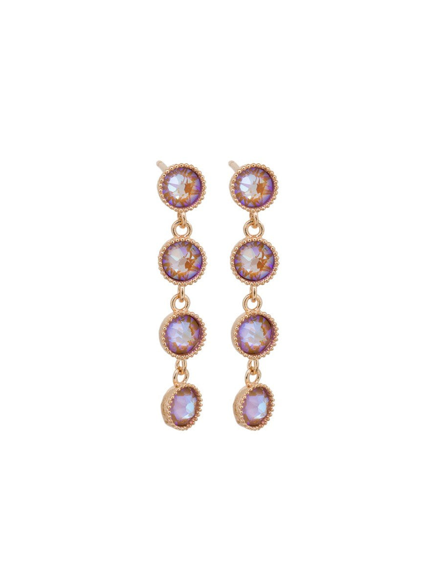 Tiger Tree - Crystal Roselie Earrings