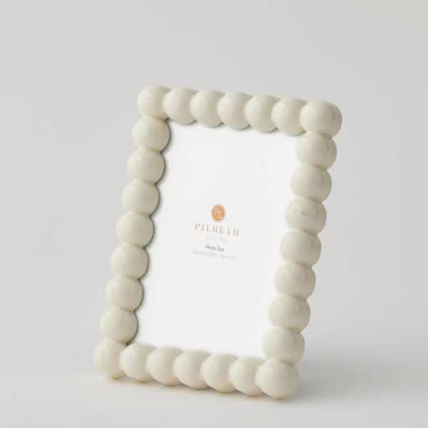 Creswick 4x6 Photo Frame- Cream