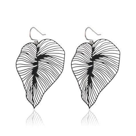 Earrings Lily Leaf
