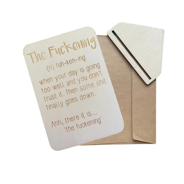 Keep Cards - The F**kening