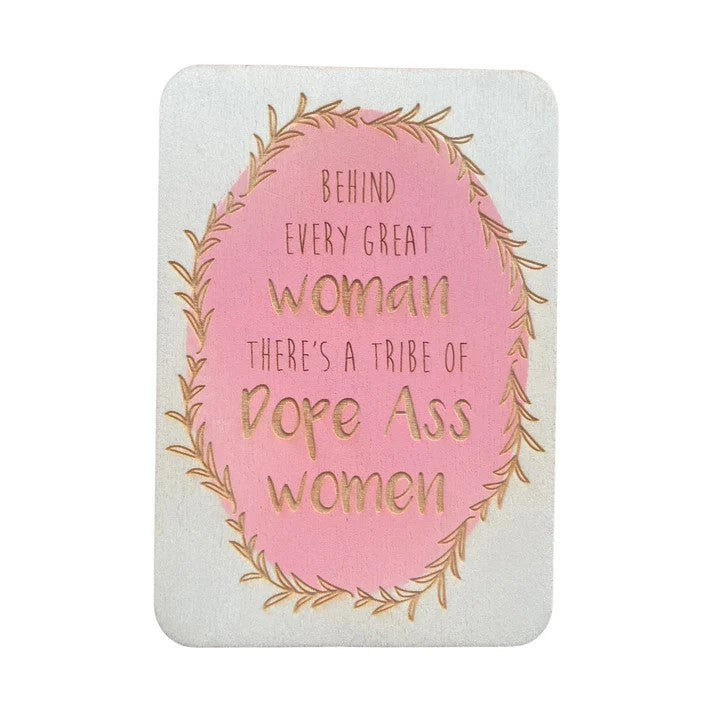 Keep Cards - Behind Every Great Woman