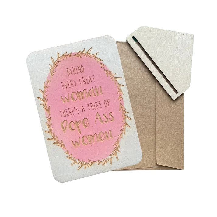 Keep Cards - Behind Every Great Woman