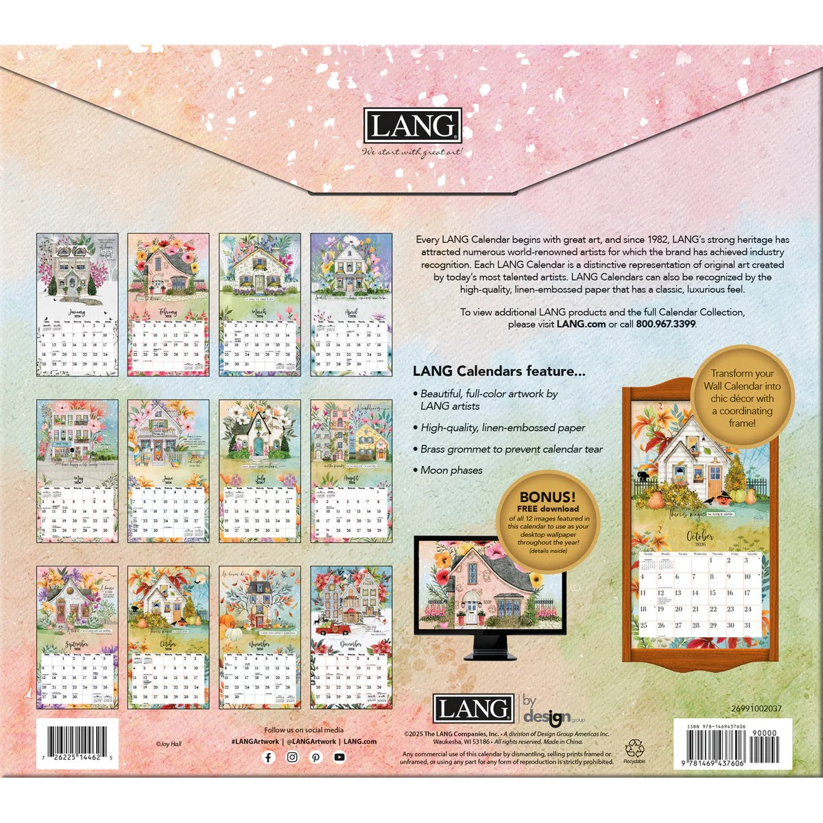 Bless This Home Calender