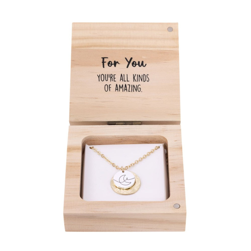Heart & Soal Necklace - For You