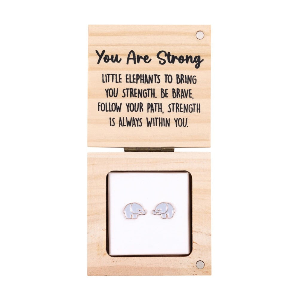 Heart & Soal Earrings - Strong