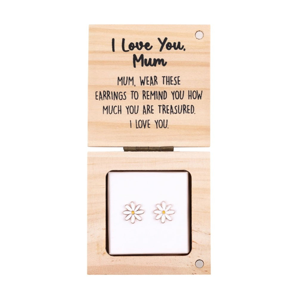 Heart & Soal Earrings - Mum