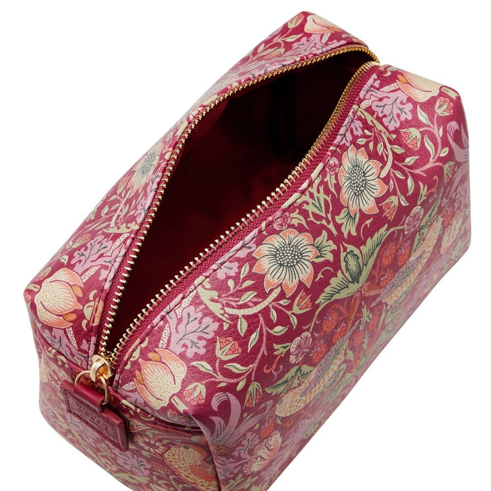 William Morris At Home - Stawberry Thief Toiltry Bag Med