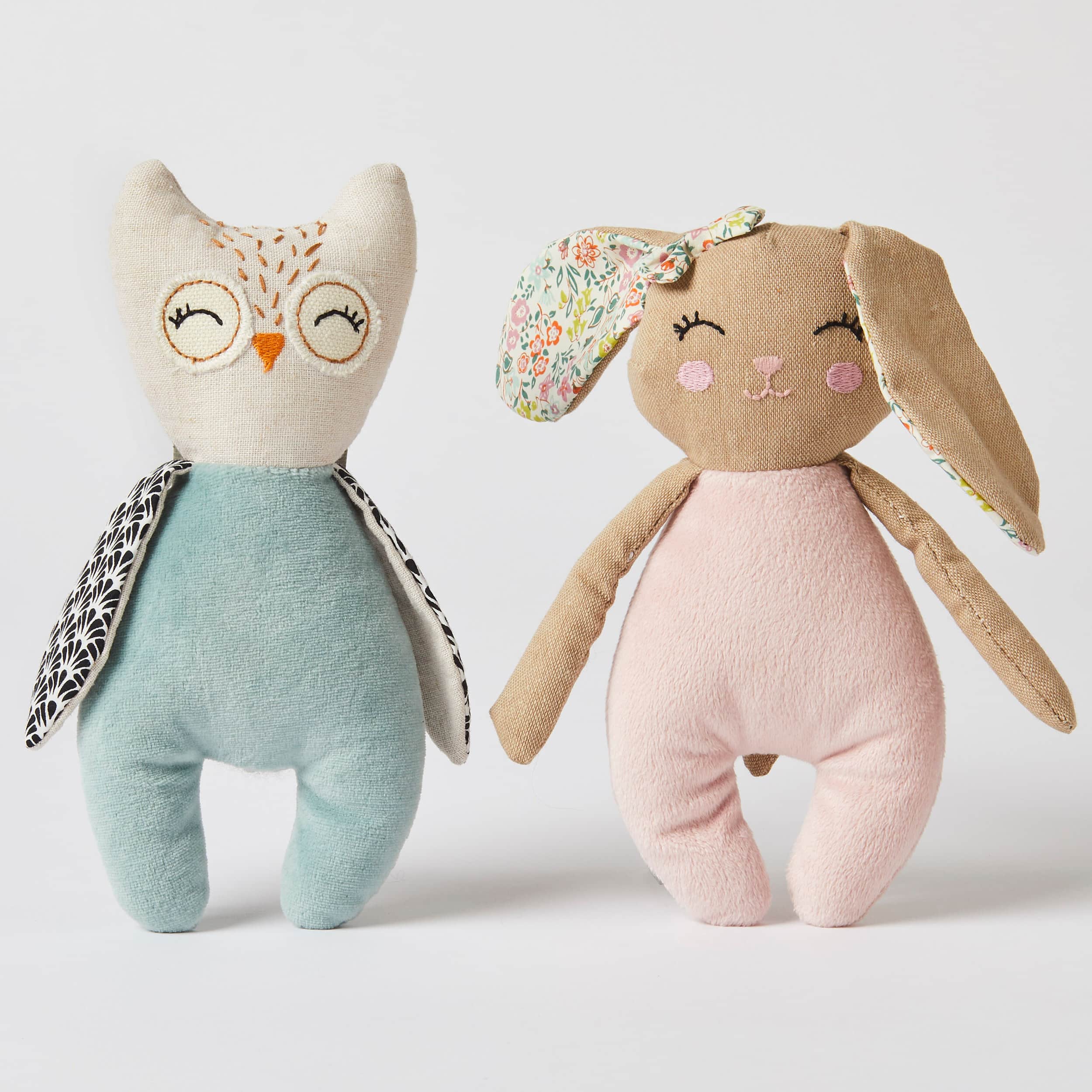 Bunny Or Owl Rattles 2 Asst Designs