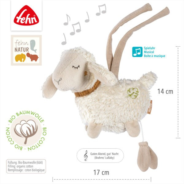 Baby Fehn Mini Musical Sheep Naturl
