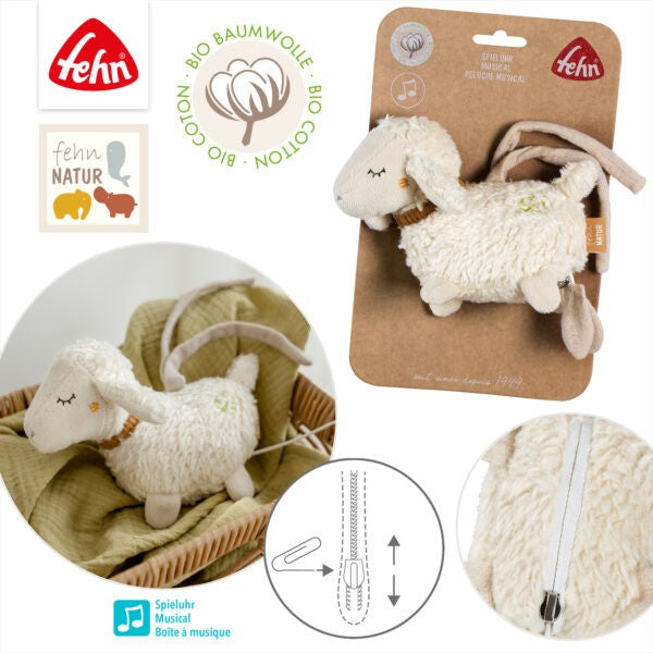 Baby Fehn Mini Musical Sheep Naturl