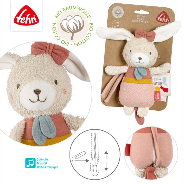 Baby Fehn Natural Musical Hare