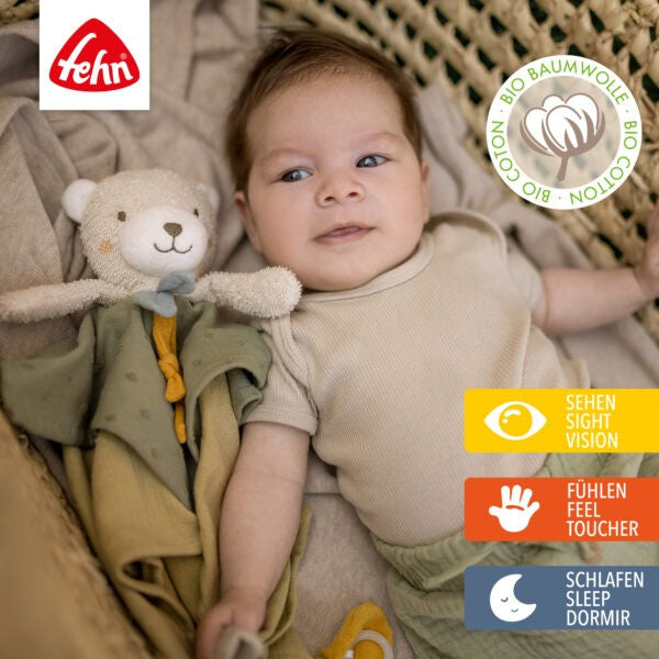 Baby Fehn Comforter Bear Sleep Toy