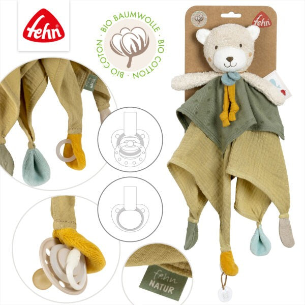 Baby Fehn Comforter Bear Sleep Toy