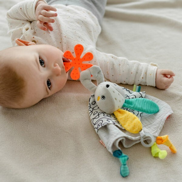 Baby Fehn Activity Comforter Hare