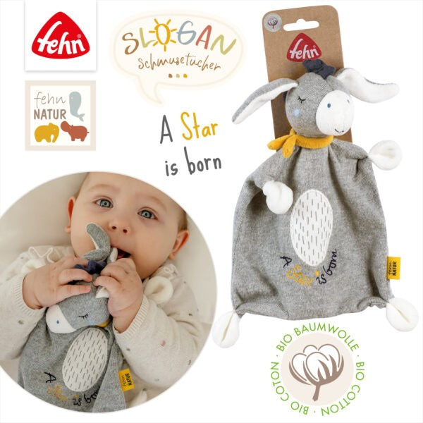 Baby Fehn Comforter Donkey Star