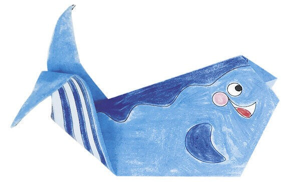 Art Origami Whale