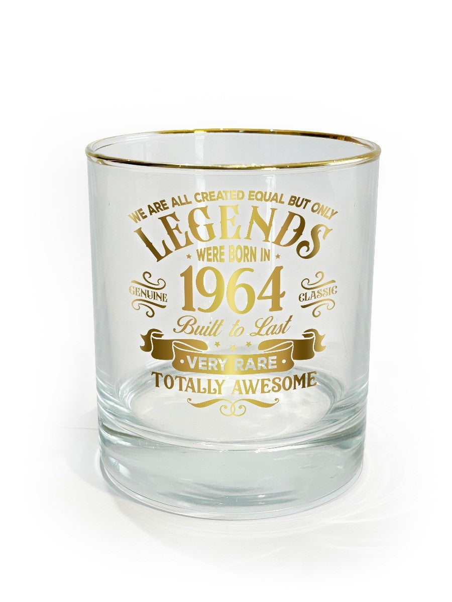Legend Glass Tumbler 1964