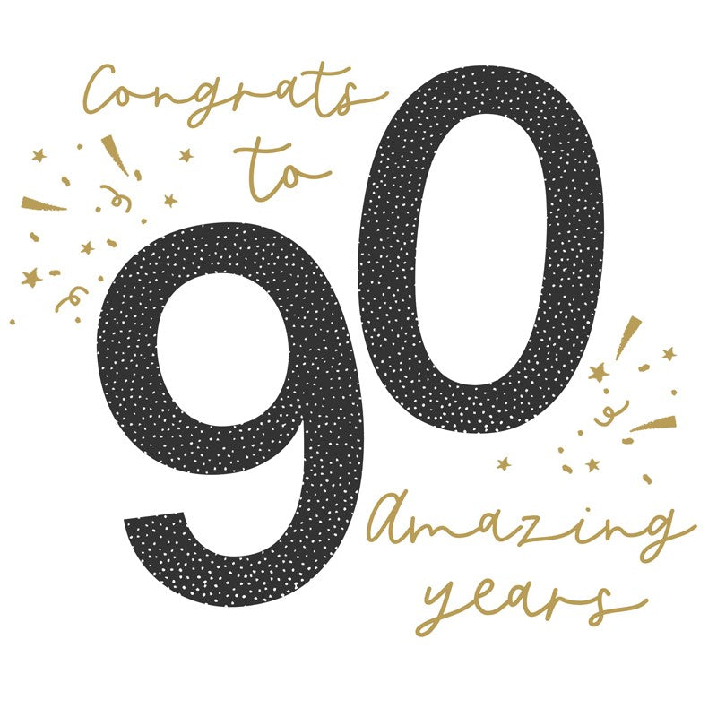 Card - 90 Amazing Years