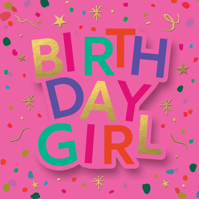 Card - Birthday Girl