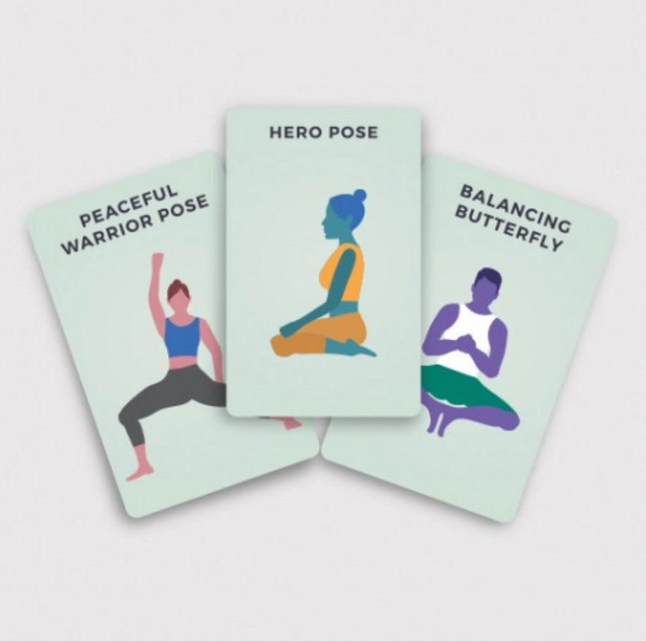 100 Yoga Poses Cards