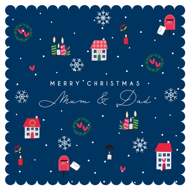 Christmas Card - Mum & Dad