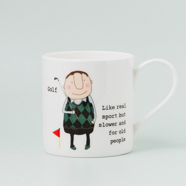 Rosie Made A Thing Mug - Golf