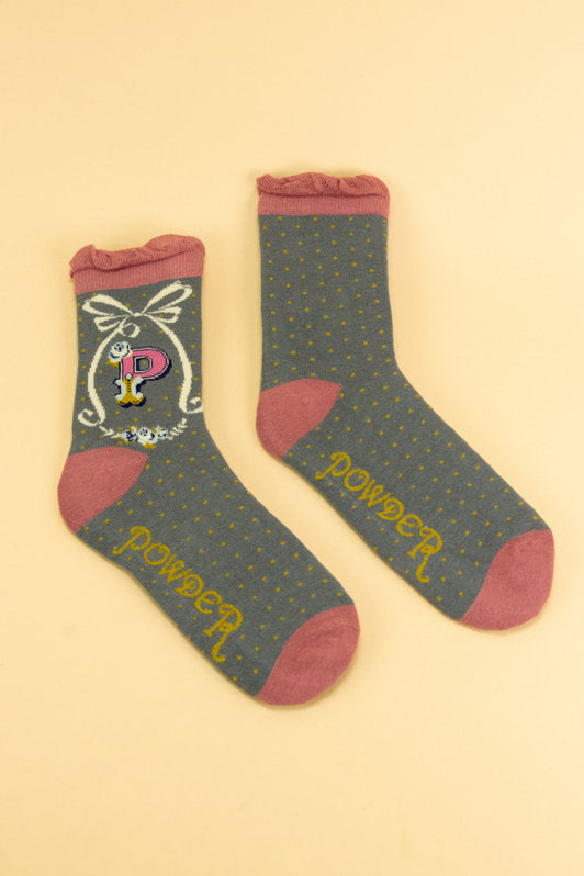 A-z Ankle Socks- P