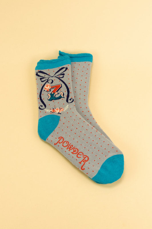 A-z Ankle Socks- Z