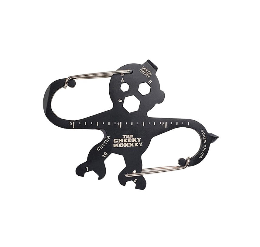 Trixie & Milo The Cheeky Monkey Carabiner & Multi-tool