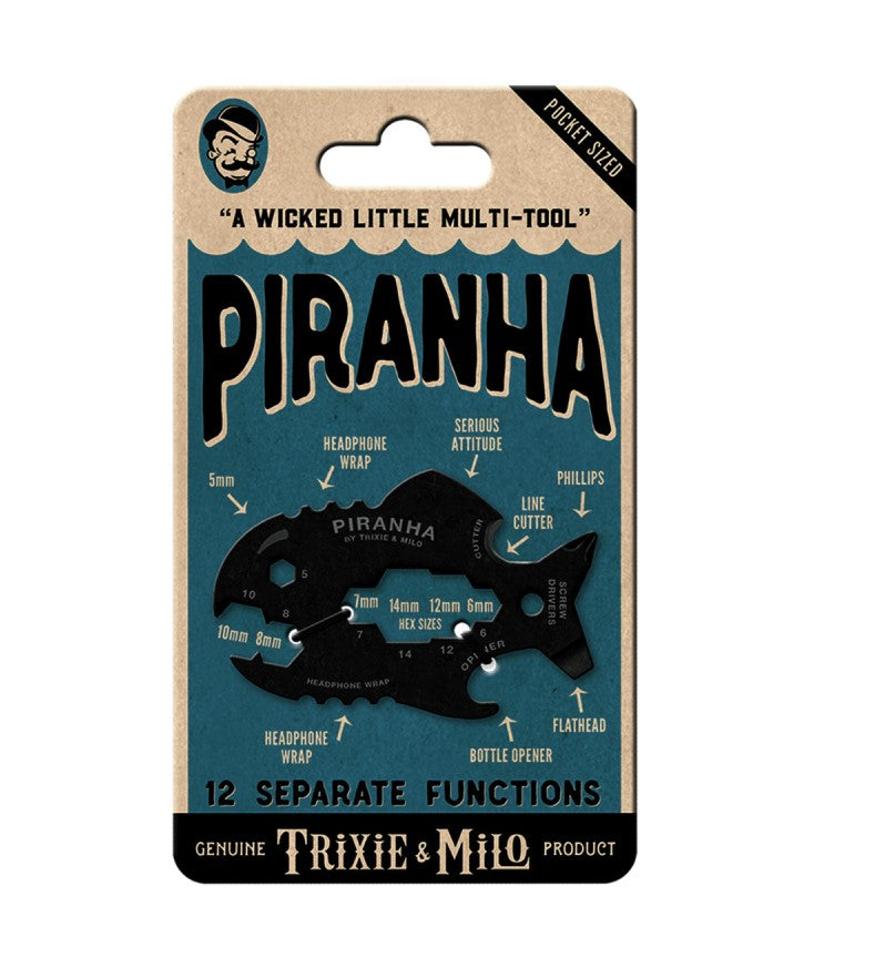 Trixie & Milo Piranha Multi-tool Black