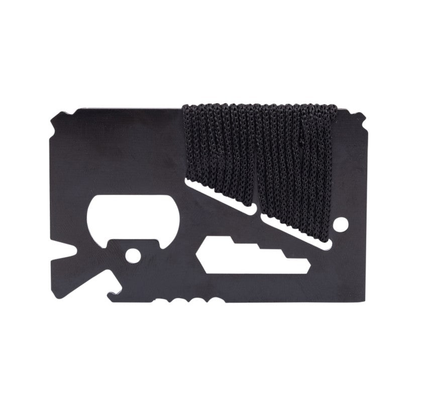 Trixie & Milo Survival Wallet Multi-tool Black