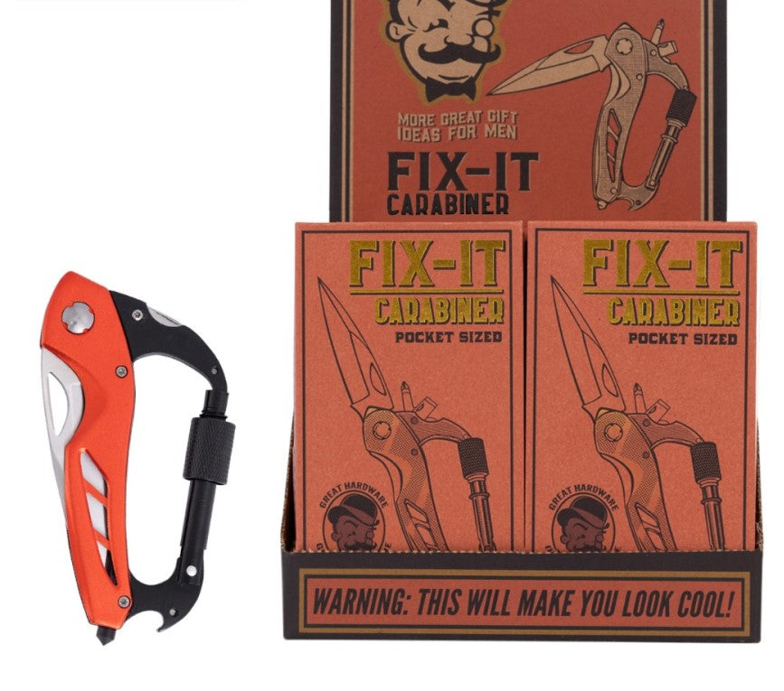 Trixie And Milo Fix-it Carabiner Multi-tool