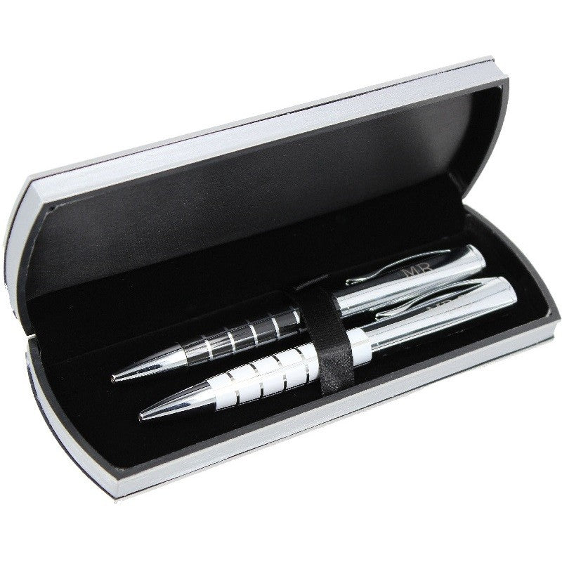 Mr & Mrs Pen Set Boxed