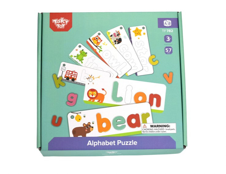 Alphabet Flashcard Puzzle