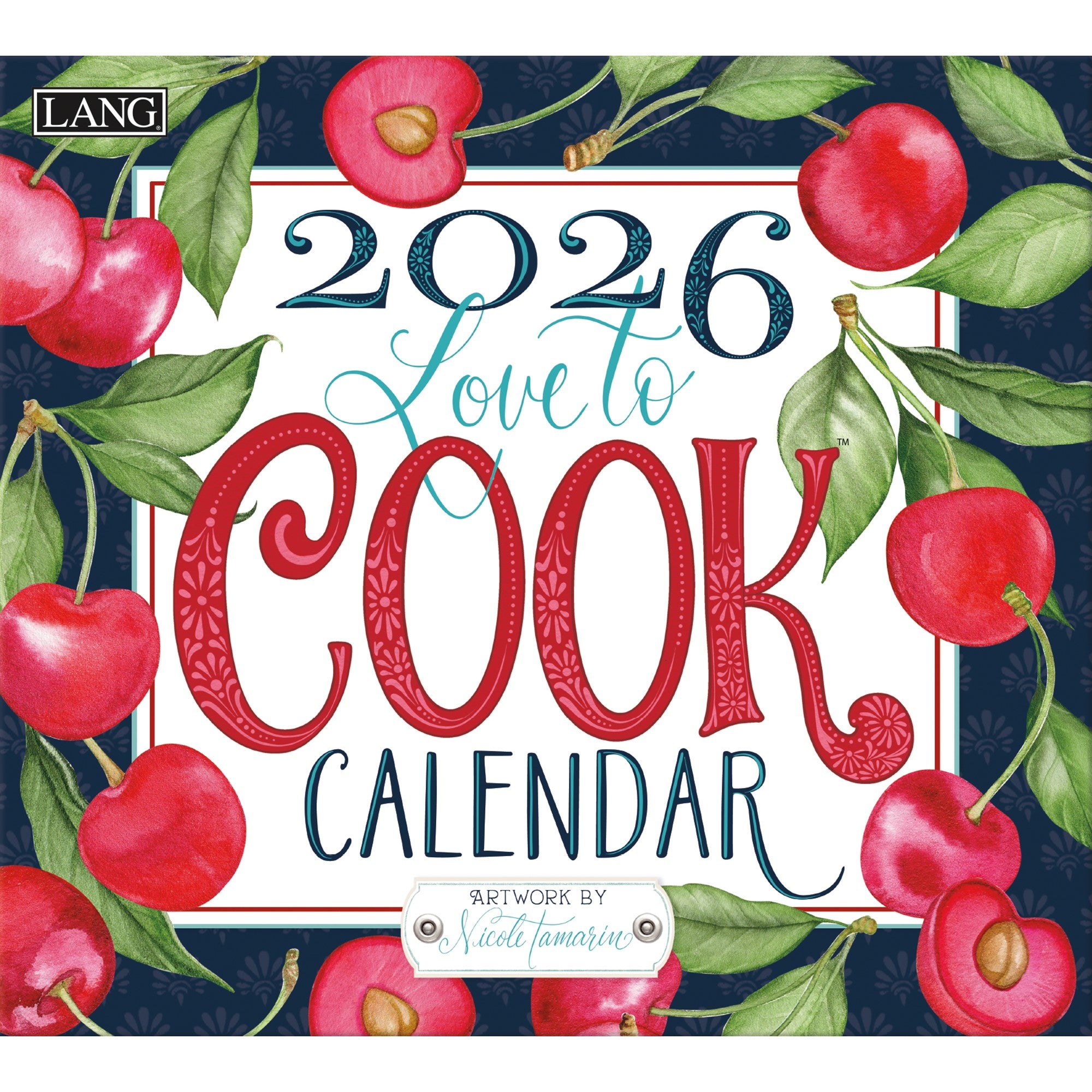 Love To Cook Wall Calendar