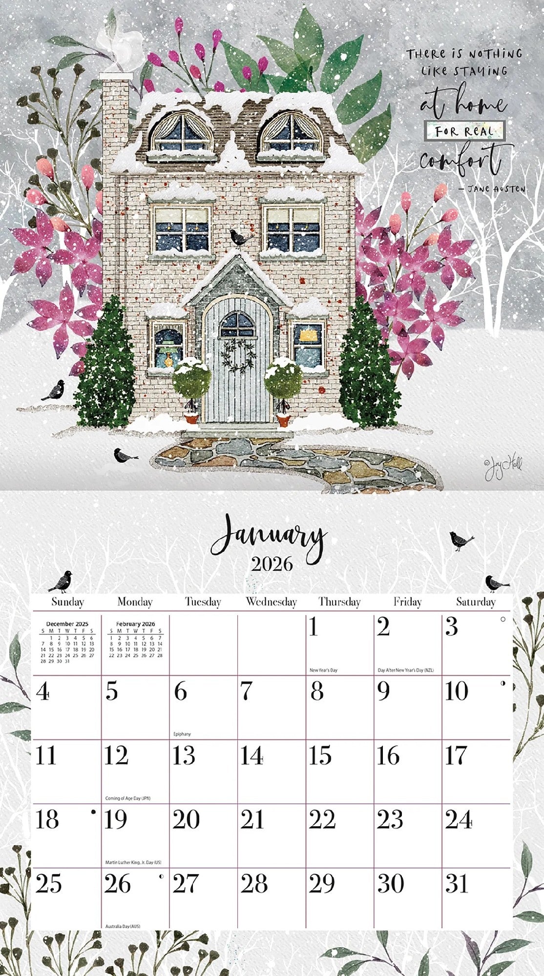 Bless This Home Calender