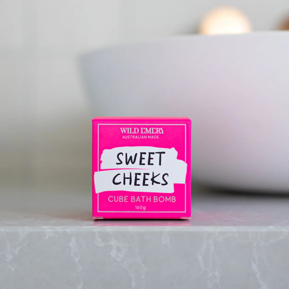 Cube Bath Bomb - Sweet Cheeks