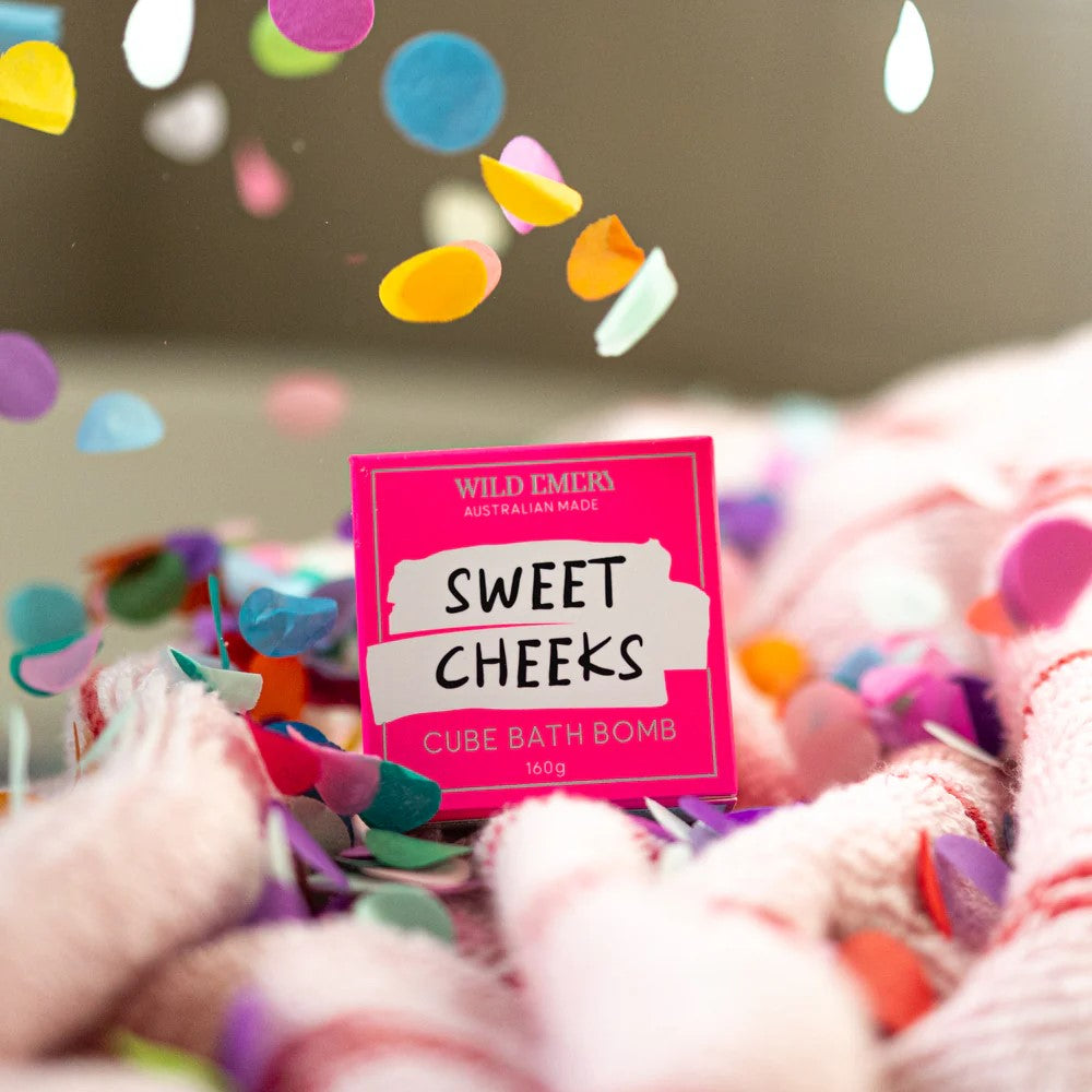 Cube Bath Bomb - Sweet Cheeks