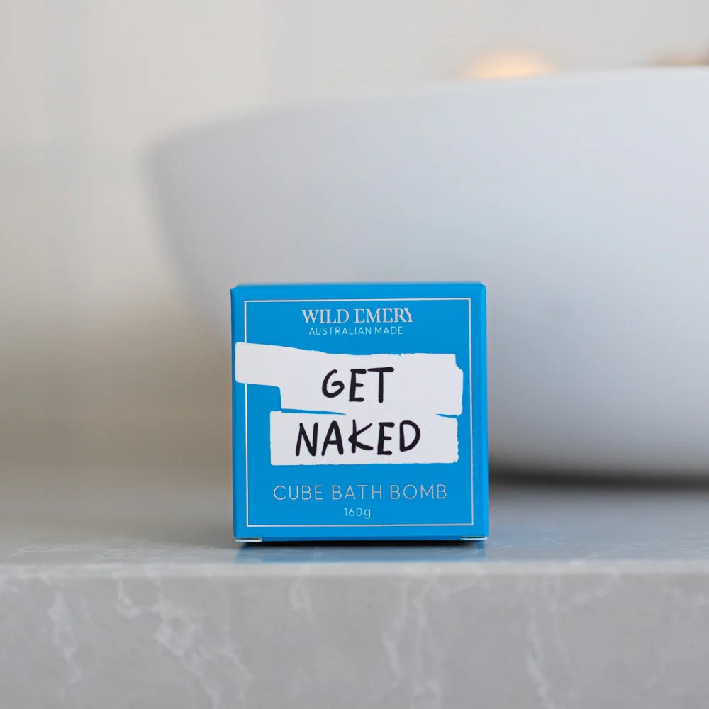 Cube Bath Bomb - Get Naked