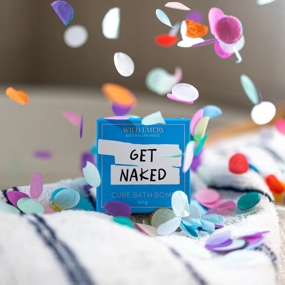 Cube Bath Bomb - Get Naked