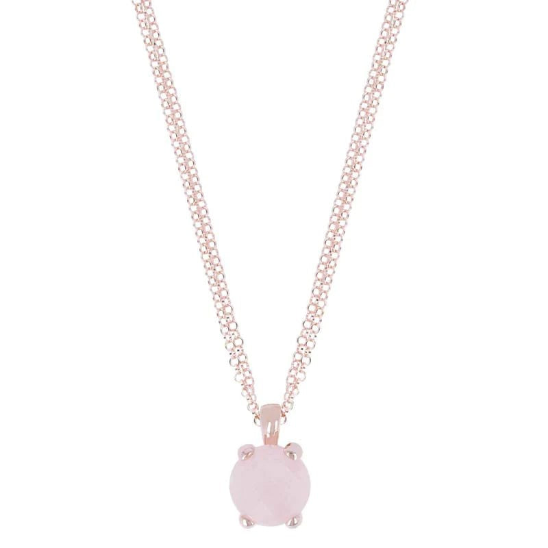 Felicia Rose Quartz Necklace