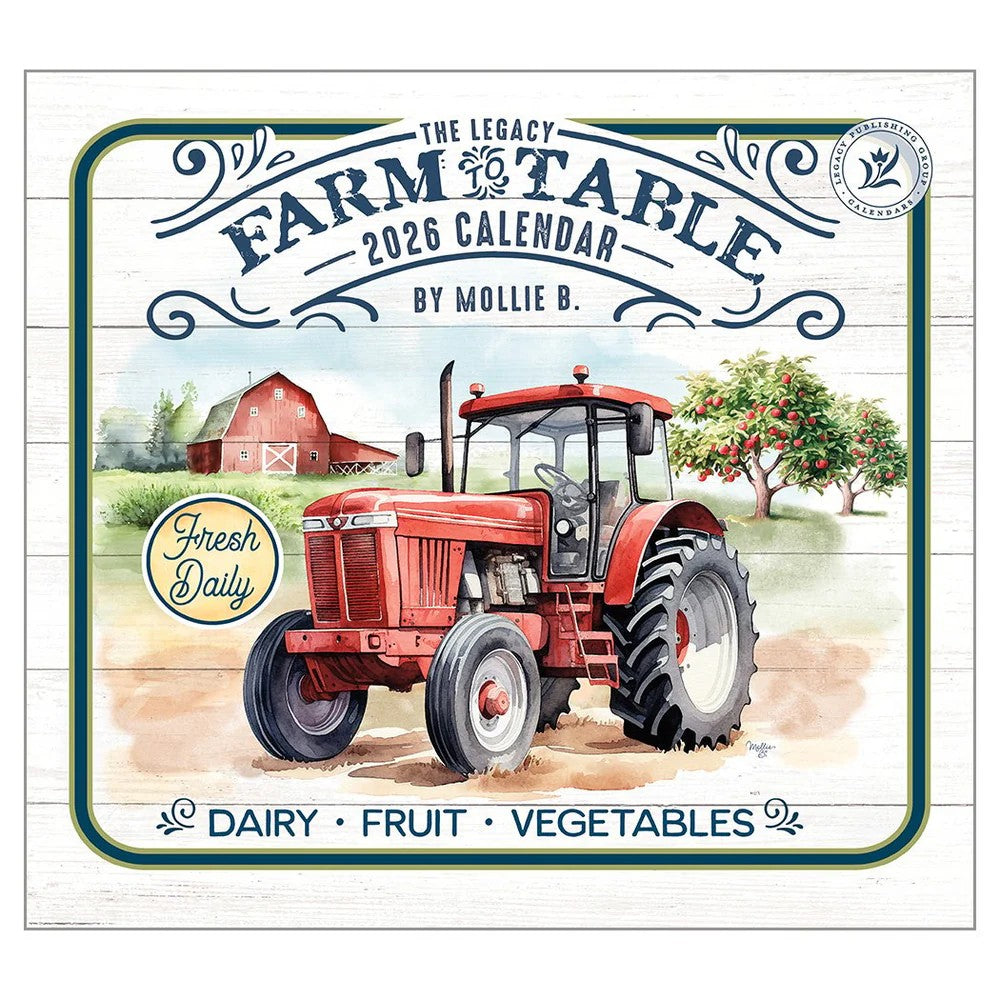 Farm To Table Calendar